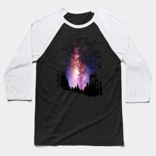 Night Sky2 Baseball T-Shirt